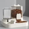 Gravity Driven Dual Pet Hydration And Nutrition System 7