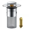 Professional Stainless Steel Pop Up Sink Drain Strainer 7