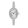 Elegant Roman Numeral Oval Bracelet Watch 6