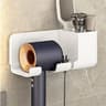Wall Mounted MultiFunctional Hair Dryer  Tool Organizer 10