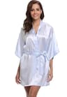 Womens Silk Kimono Bridesmaid Robe 9