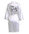 Womens Team Bride Satin Kimono Robe 7