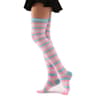 Vibrant Multi Tone Over Knee Aesthetic Socks 6