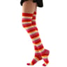 Vibrant Multi Tone Over Knee Aesthetic Socks 10