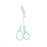 Pink Precision Brow Sculpting Scissors With Integrated Comb 9