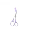 Pink Precision Brow Sculpting Scissors With Integrated Comb 10