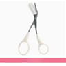Pink Precision Brow Sculpting Scissors With Integrated Comb 7