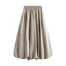 Vintage Balloon High Waist Puff Maxi Skirt 9