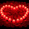 24Piece Red Shell Flameless LED Tea Lights 5