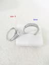 2 Piece Alliance Engagement And Wedding Jewelry Ensemble 7