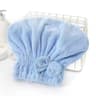Absorbent Microfiber Capillary Hair Wrap 8