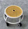 Silent Rotating Circular Rolling Stool 5