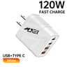 120W High Speed 4 Port Universal Wall Adapter 6