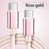 60W High Speed Power Delivery USB C To USB C Data Cable 10