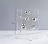 Modern Geometric Clear Acrylic Cube  Sphere Display Sculpture 12