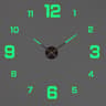 Contemporary 3D Oversized DIY Mirror Wall Clock 14