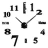 Contemporary 3D Oversized DIY Mirror Wall Clock 22