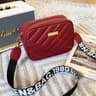 PU Leather Shoulder Bag For Women Casual Mobile Phone Bag High Quality Crossbody Rolling Strip Came 3