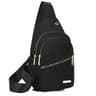 Foldable Portable Lightweight Quilted Chest Bag Trendy Versatile Tote Ideal Shoulder Bag For Outdoo 9