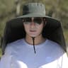 Wide Brim Sun Hat With Removable Neck Flap UV Protection Fishing Hat For Hiking  Outdoor Adventures 2