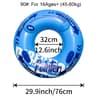 Double Bubble Inflatable Pool Float Ring For Adults  Kids Beach Swimming Tube 6