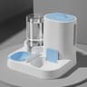 Automatic Gravity Cat Feeder And Water Dispenser Large Capacity Pet Feeding Station 7