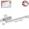 Space Saving Under Cabinet Paper Towel Holder With Adhesive Mount 5