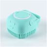 Silicone Pet Bath Brush  Massage Grooming Scrubber For Dogs And Cats 5