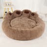 Fluffy Dog Bed Cozy Calming Pet Sofa Bed For Dogs  Cats 5