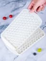 Cube Silicone Ice Cube Tray With Lid Food Grade Stackable Ice Cube Mold 5