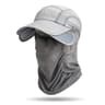 Retractable Sun Protection Hat With Detachable Neck Flap Quick Dry Baseball Cap 8