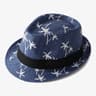 SunShield Coconut Print Straw Fedora Hat For Men 5