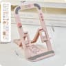 Fold Ease Phone Stand Adjustable Foldable Desktop Phone Holder For Streaming Video Calls  Reading 4