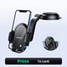 Gravity Car Phone Holder Dashboard  Windshield Suction Mount For IPhone And Android 8
