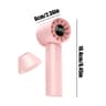 Portable Handheld Fan With Digital Display Speeds USB Rechargeable Travel Fan 7