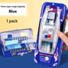Premium Metal Pencil Case With Lock 3 Layer Organizer For Students Back To School Backpack Essentia 7