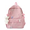 Cute Bear Pendant Back To School Backpack Large Capacity Korean Style Student Backpack 6