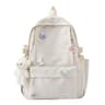 Cute Bear Pendant Back To School Backpack Large Capacity Korean Style Student Backpack 9