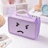 Large Capacity Pencil Case With Smiley Face Cute Pencil Pouch  Desk Organizer 9