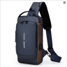 Secure Lock Anti Theft Chest Bag With USB Charging Port Waterproof Sling Backpack For Travel Back T 6