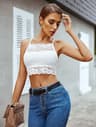Lace Camisole Bra Backless Summer Crop Top 3