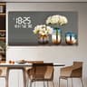 Modern Large Wall Clock With Abstract Geometric Art Quartz Decor For Living Room  Bedroom 2