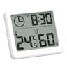 Large Display Digital Wall Clock With Temperature  Humidity Battery Operated For Home  Office 6