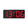 Smart LED Digital Alarm Clock With Large Display Temperature Calendar  Night Light 10