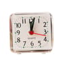 Silent Bedside Alarm Clock Battery Operated Square Desk Clock For Kids Students  Travel 3
