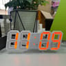 Lumi View LED Digital Wall Clock Display Wall Mounted Alarm Clock For Home  Office 7