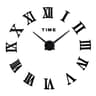 Modern Large Wall Clock DIY Acrylic Mirror Silent Quartz Wall Clock For Living Room Decor 3