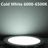 Ultra Thin LED Panel Light Dimmable Round Recessed Ceiling Light 2