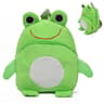 Frog Plush Mini Backpack For Kids Cute Toddler School Bag Birthday Gift 6