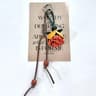 Pinecone Flower Ball Purse Charm Handmade Bag Pendant Tassel Handmade Keychain Accessory 6